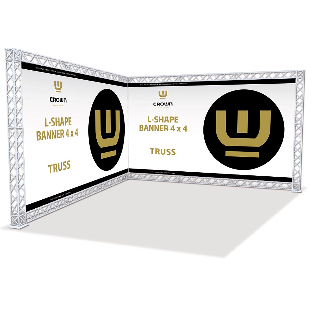 Crown Truss 15 L-Shape Wall 3 X 3 M