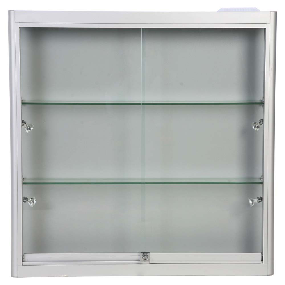 Vitrine, Showcase Wall Duo, LED-Licht, mit Schloss