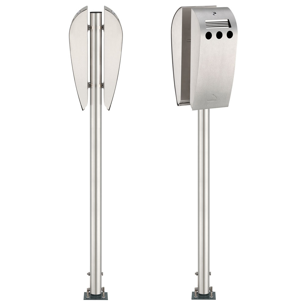 Stange für Aschenbecher, Ø 5 cm, Grau