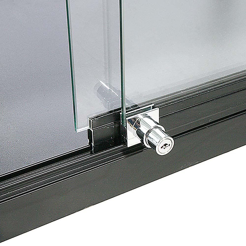 Vitrine, Showcase Counter Duo, LED-Licht, mit Schloss