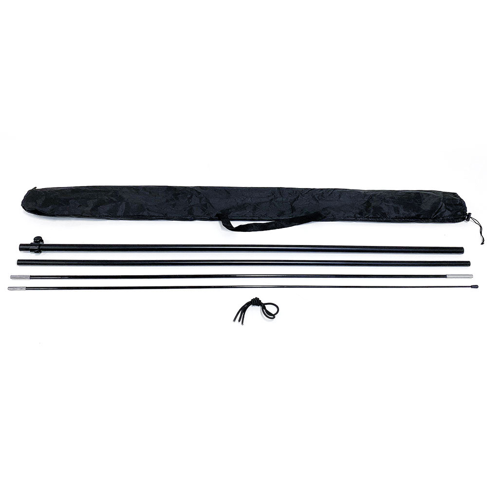 Beachflagge, Outdoor Drop Flag, Medium, Nur Stangensystem