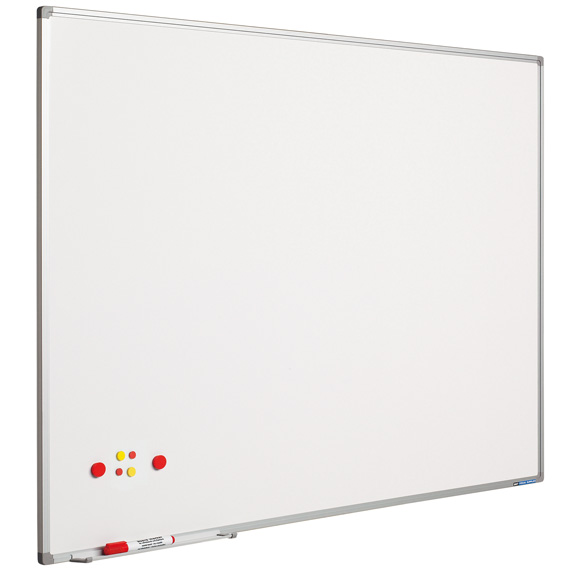 Whiteboard, Ceramic, magnetisch, Keramikoberfläche, Aluminiumrahmen, für intensive Anwendung, 45 x 60 cm