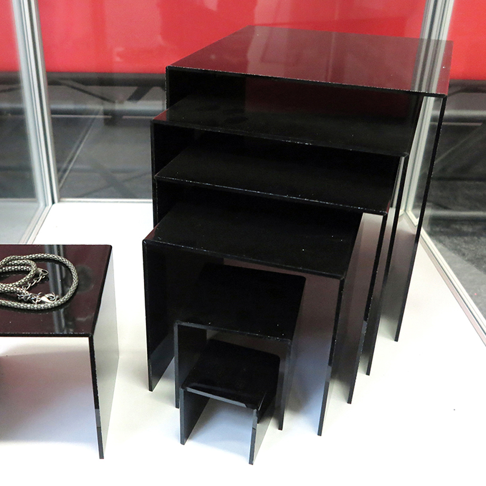 Ausstellungsregale, Nesting Shelves, 3 Stück.