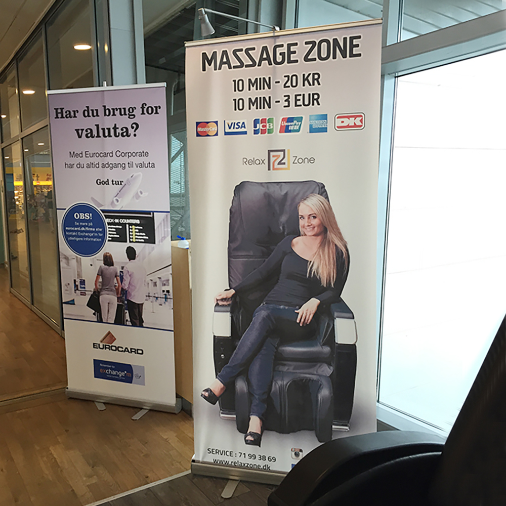 Roll-Up Basic, Basic, Einseitig, Aluminium, Silber
