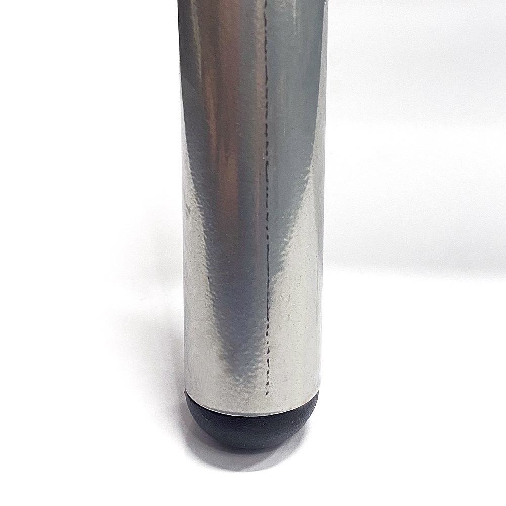 Kundenstopper mit Logoplatte, Expo Sign, Silber