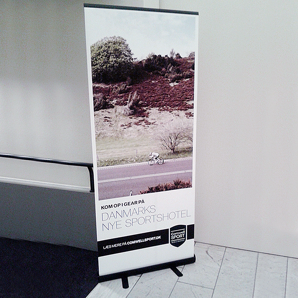Roll-Up Kassette, Basic, Einseitig, Schwarz