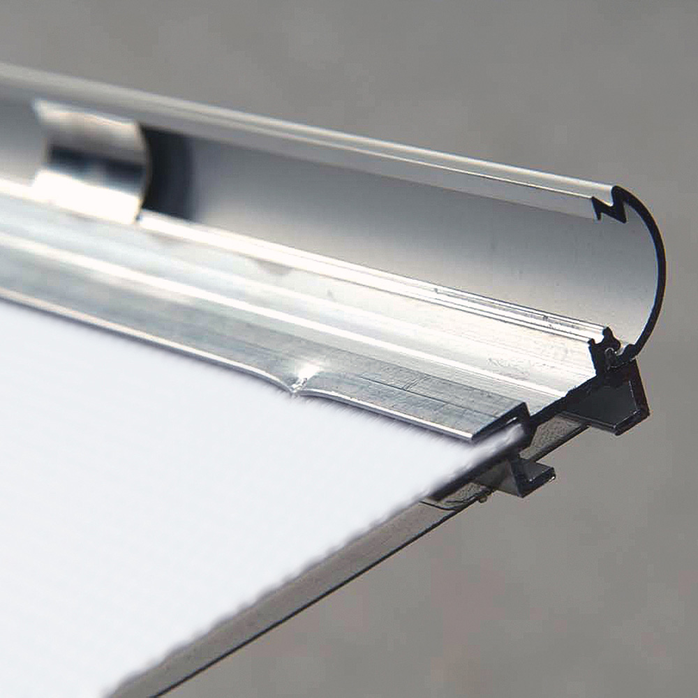 Klapprahmen, 15 mm Aluminiumprofil, Silber