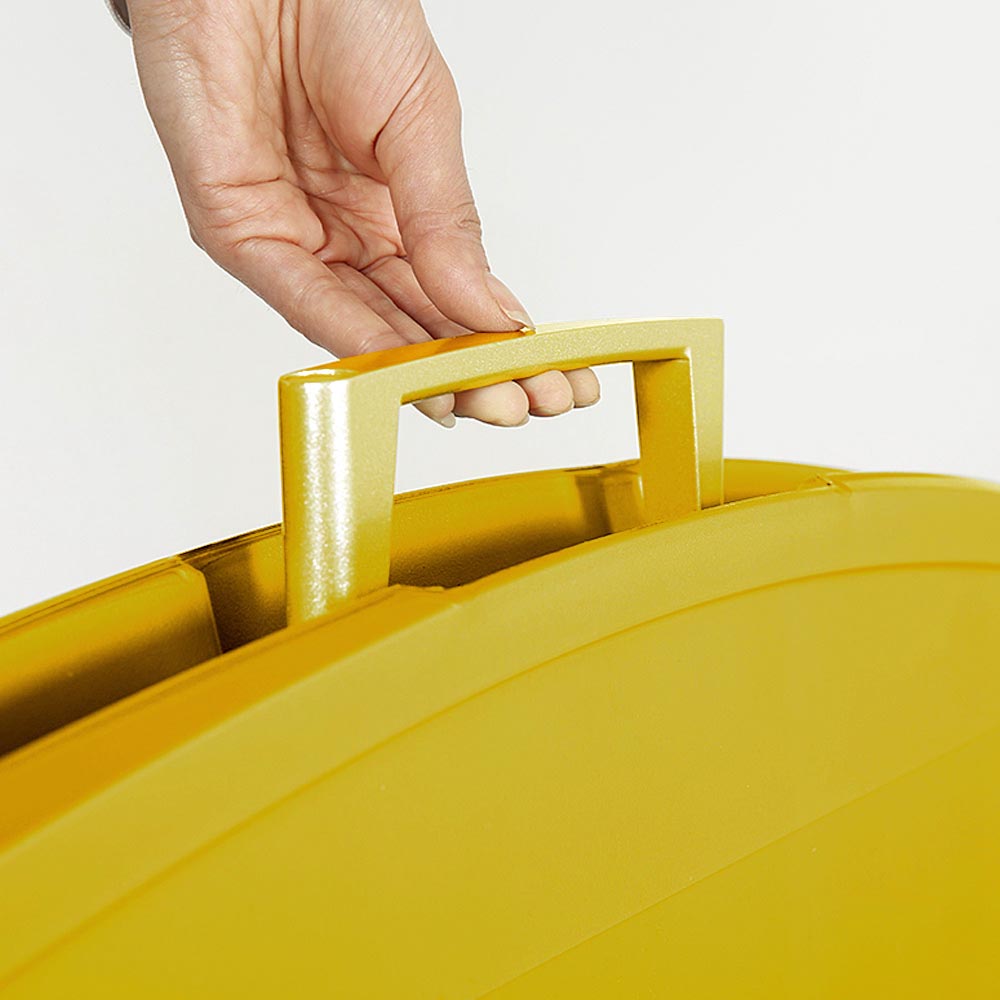 Kundenstopper, Compact A-Board, mini, Gelb, A3 - 29,7 x 42 cm