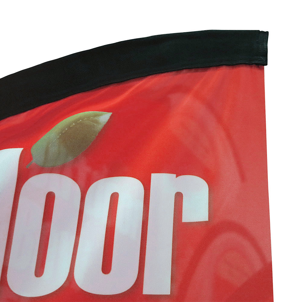 Beachflagge, Outdoor Drop Flag, groß, Nur Stangensystem
