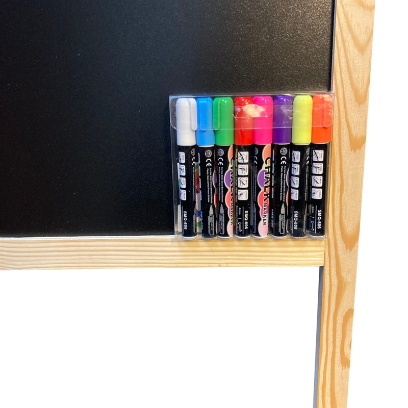 Kundenstopper, Kreidetafel, einschließlich Markierungen, 53 x 67 cm