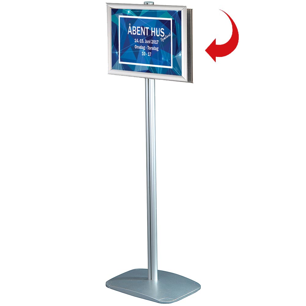 Infoständer, Mini Multistand, Doppeltseitig, 2 Klapprahmen