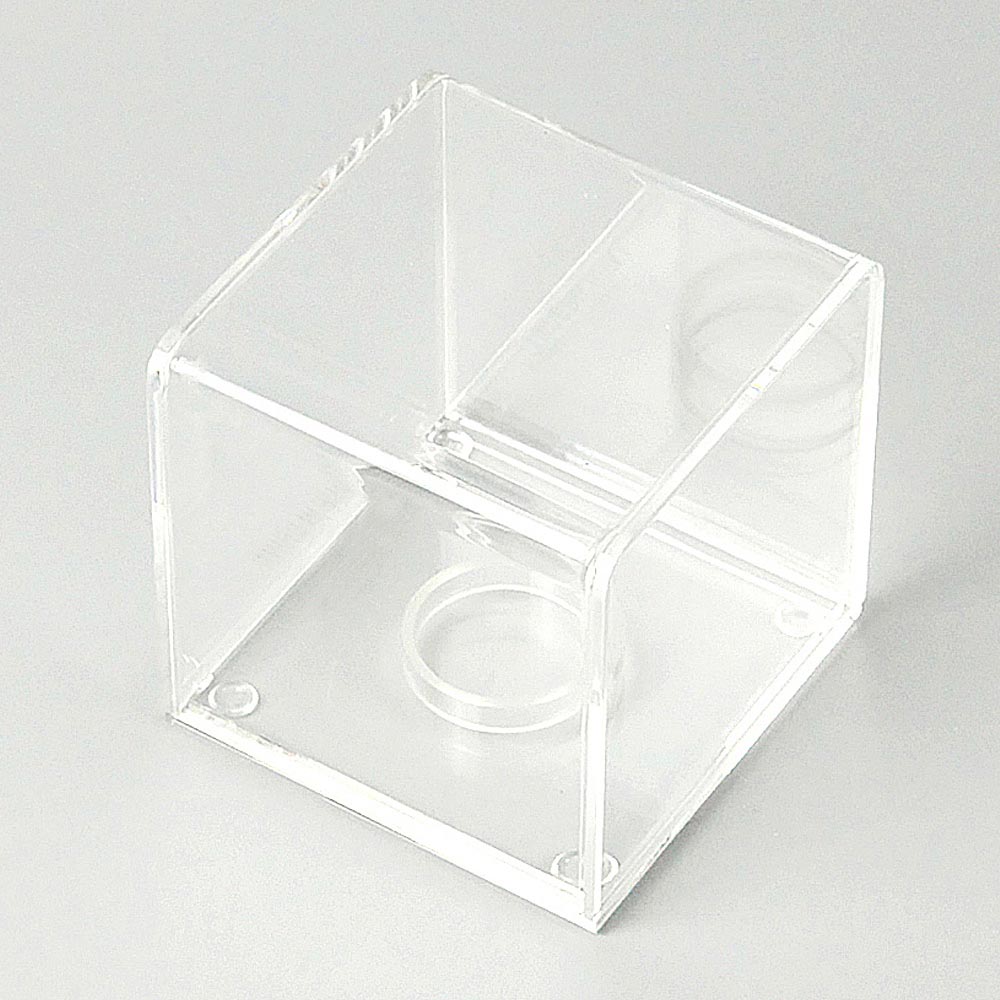 Vitrine, Showcase Square, 8,6 cm, Transparent