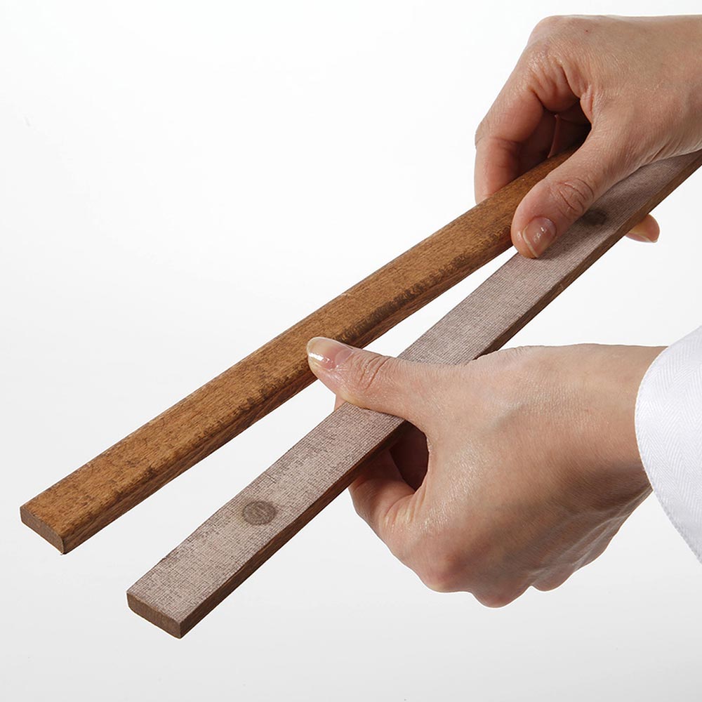 Posterleiste, Wood Poster Hanger, Dunkle Buche, Magnetisch