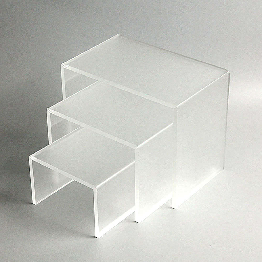 Ausstellungsregale, Nesting Shelves, 3 Stück.