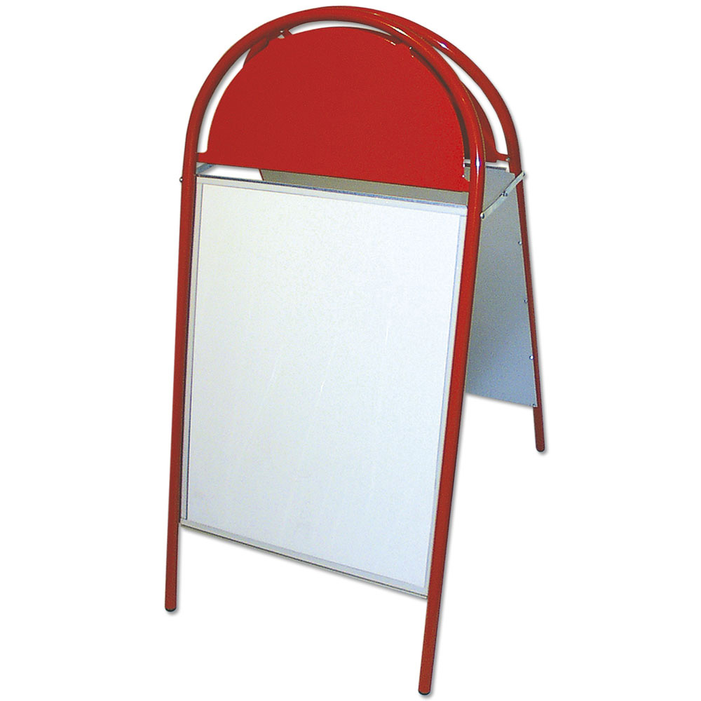 Kundenstopper, Gotik Original, Rot