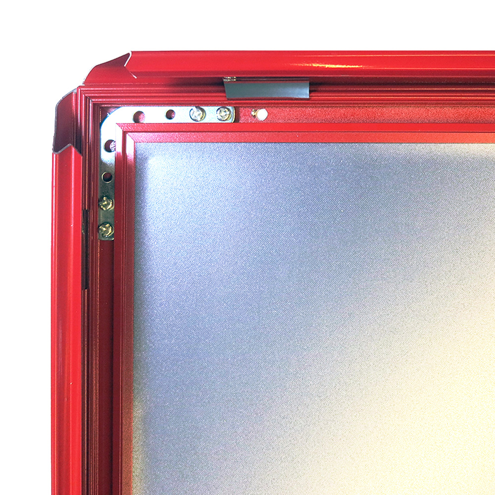 Klapprahmen, 32 mm Profil, Rot