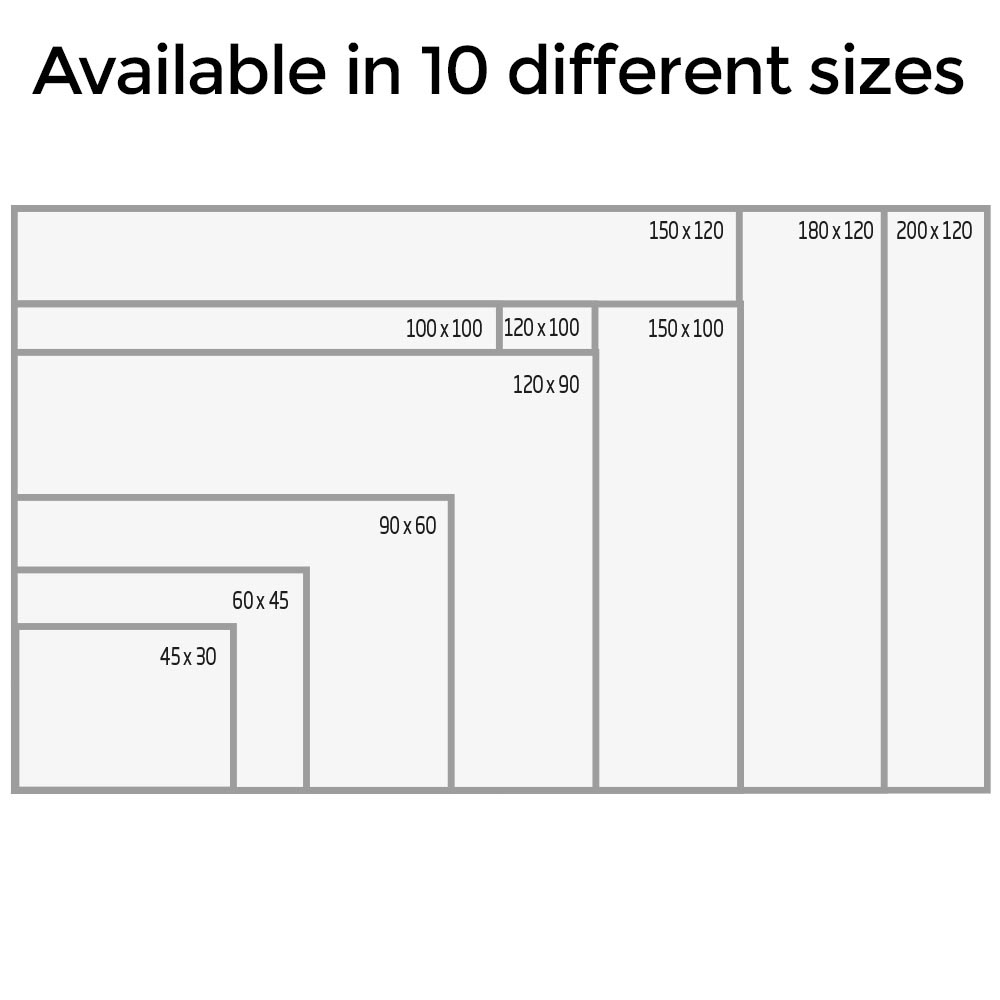 Whiteboard, Basic, Lackiert