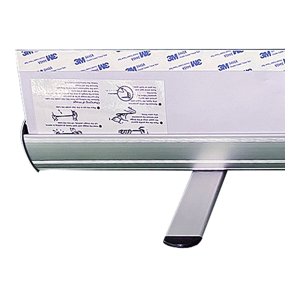Roll-Up Kassette, Business, Einseitig, Aluminium, Inklusive Tasche