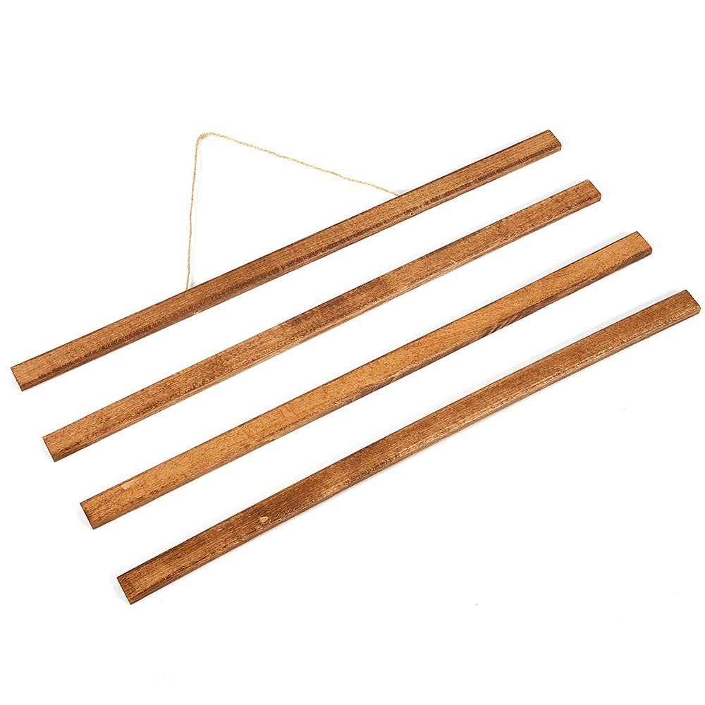 Posterleiste, Wood Poster Hanger, Dunkle Buche, Magnetisch