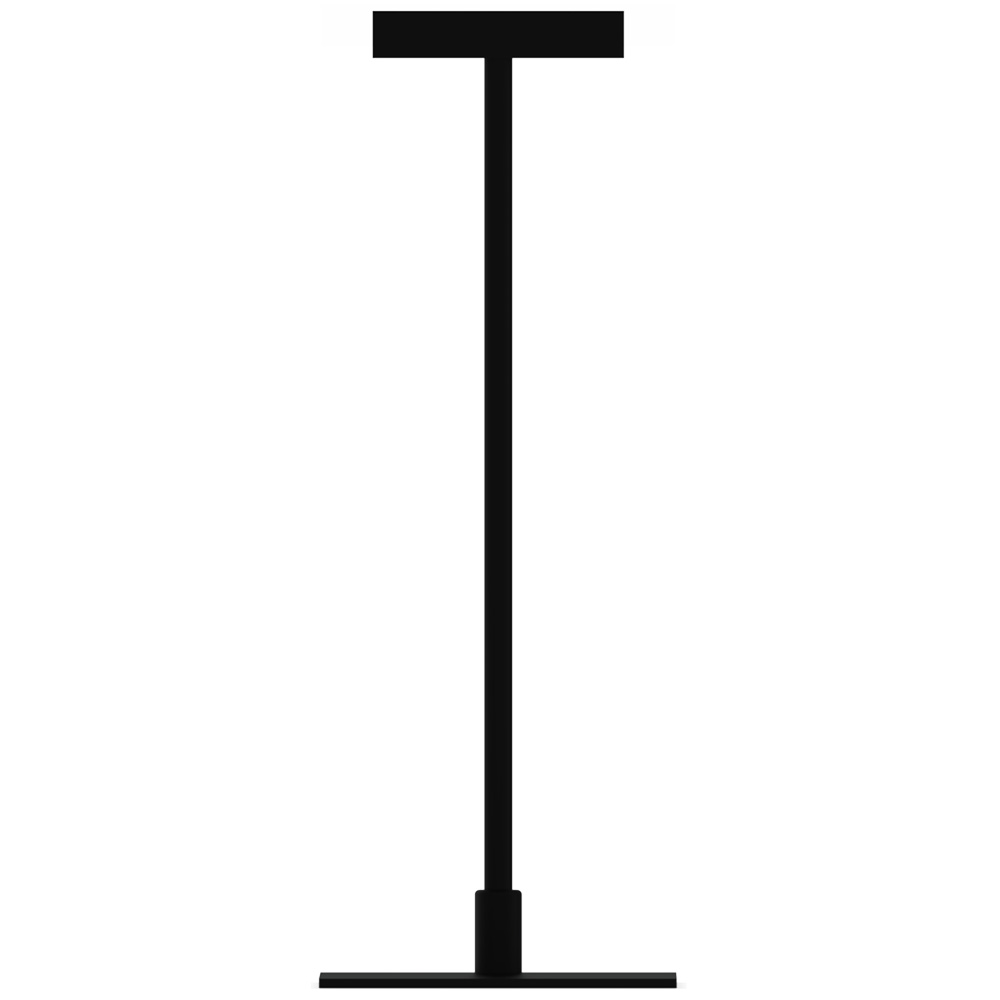 Infoständer für Tisch, Design Stand, Acrylhalter, Schwarz