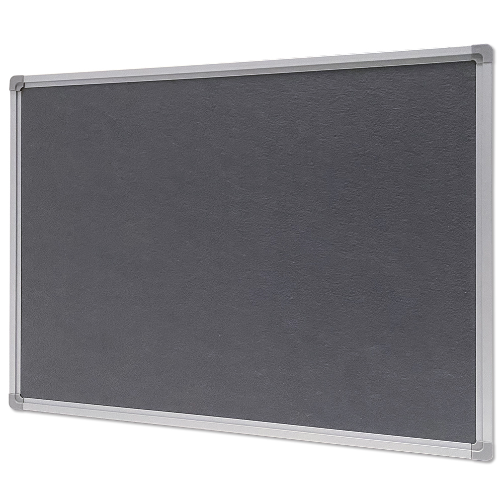 Pinnwand mit Alurahmen, Inspire Note, Grau