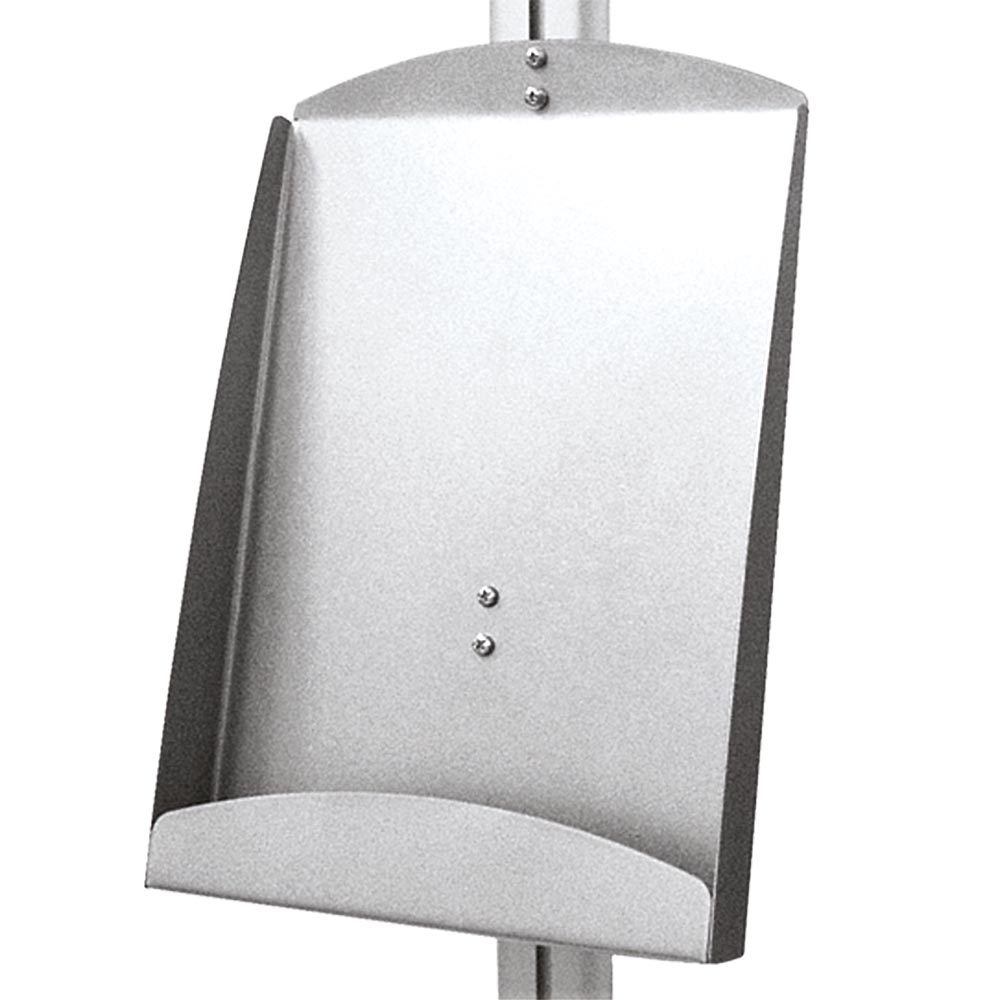 Stahlregal für MULTISTAND, Silber, A4 - 21 x 29,7 cm