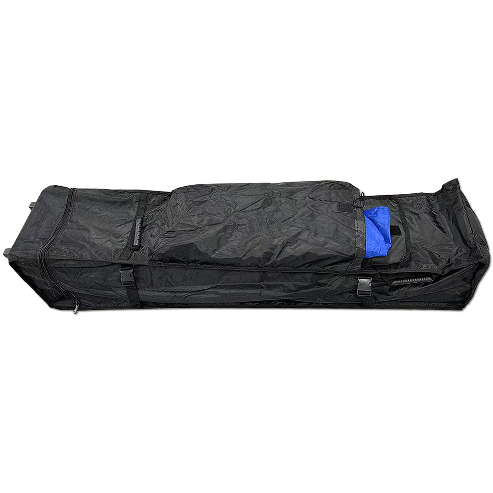 Event Tent Lux, Wasserdichtes Polyester, Silber/Schwarz