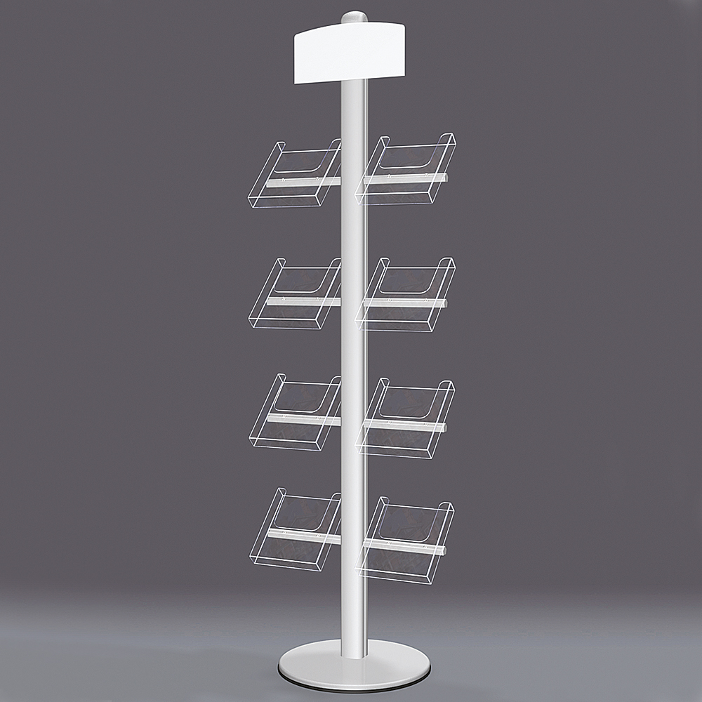 Prospekthalter Multistand, Einseitig