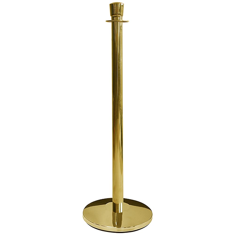 Kordel-Absperrpfosten, Gold
