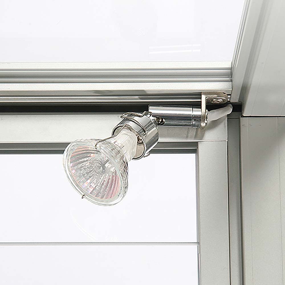 Vitrine, Showcase Counter Duo, LED-Licht, mit Schloss