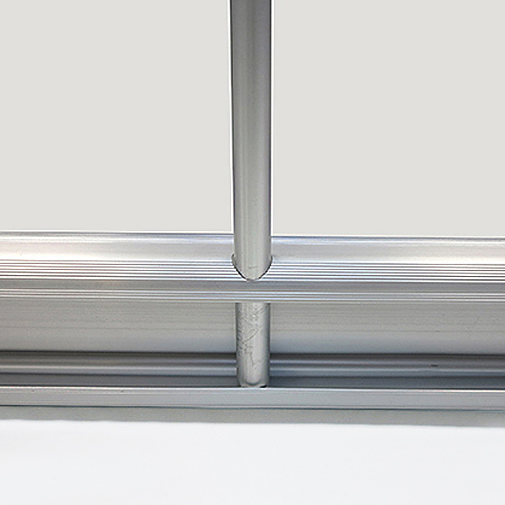 Roll-up Basic, Classic, einseitig, Silber, 85 cm