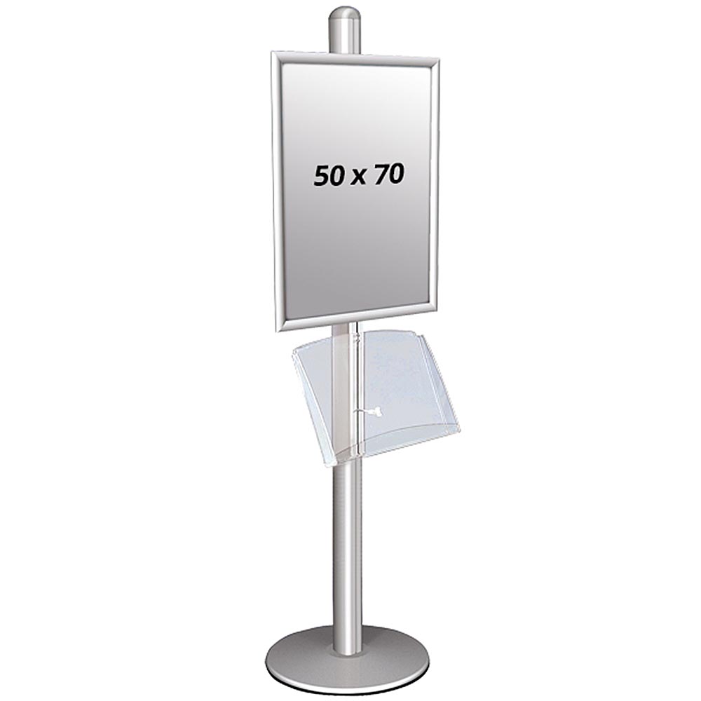 Infoständer, Multistand, Einseitig, Acrylregal, Klapprahmen