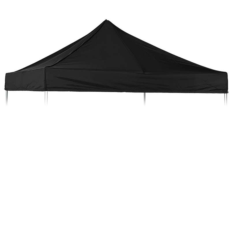 Spitze, Event Tent Lux, Wasserdichtes Polyester, Schwarz