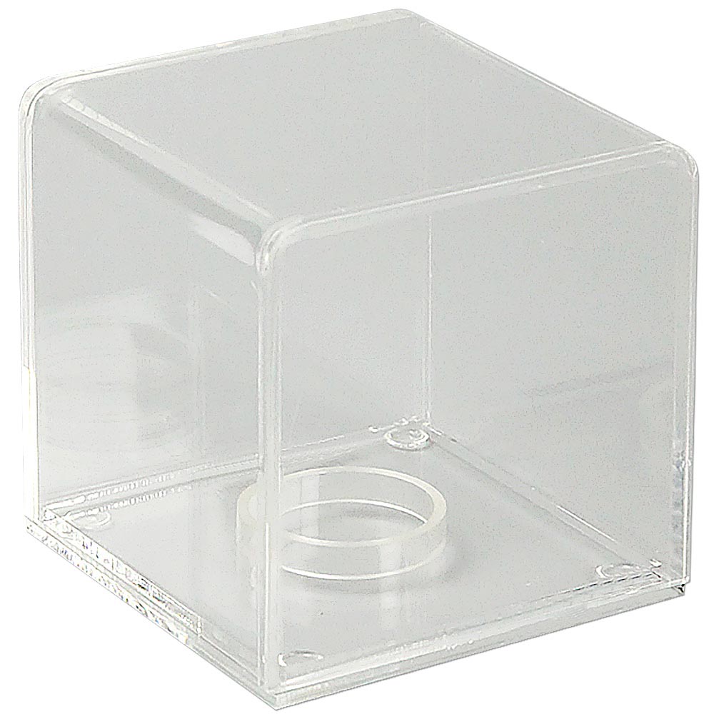 Vitrine, Showcase Square, 8,6 cm, Transparent