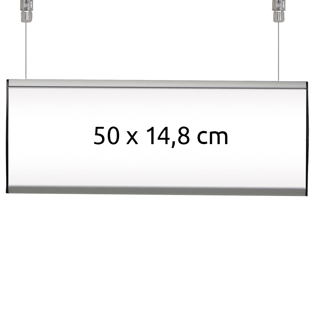 Doppelseitiges Hängeschild