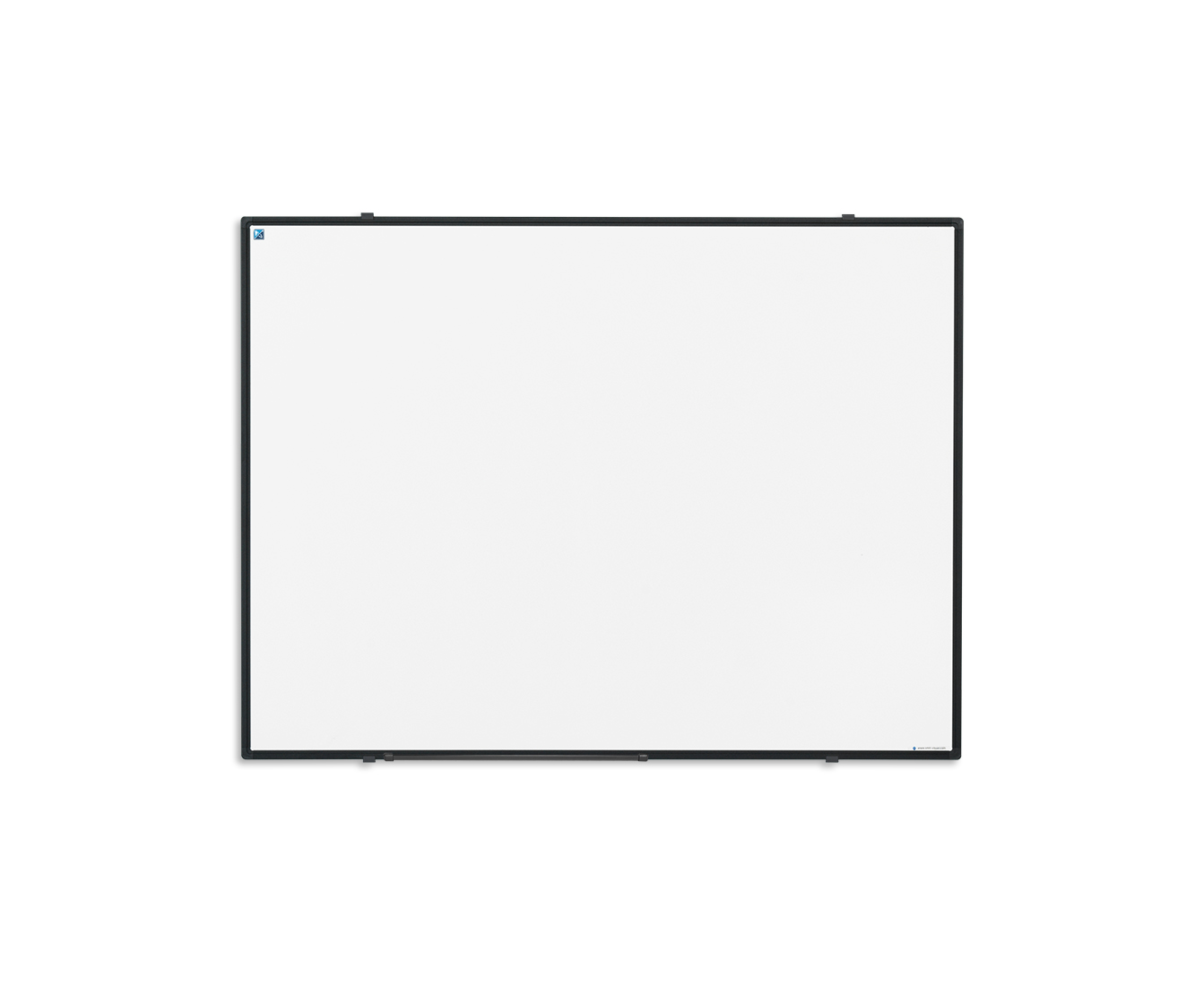 Whiteboard, Ceramic, Schwarzer Aluminiumrahmen