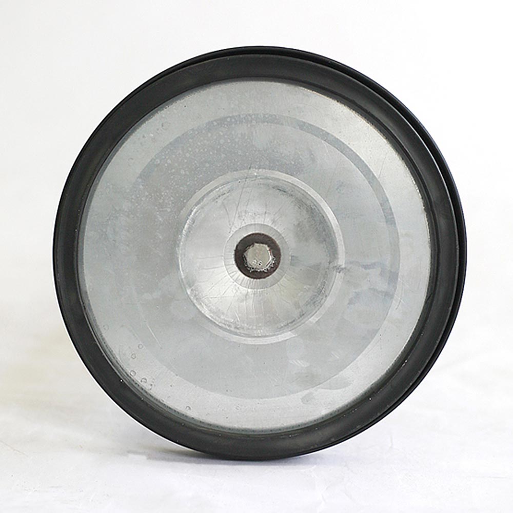 Absperrpfosten, 1 Stück, Metall, 3 m Klebeband