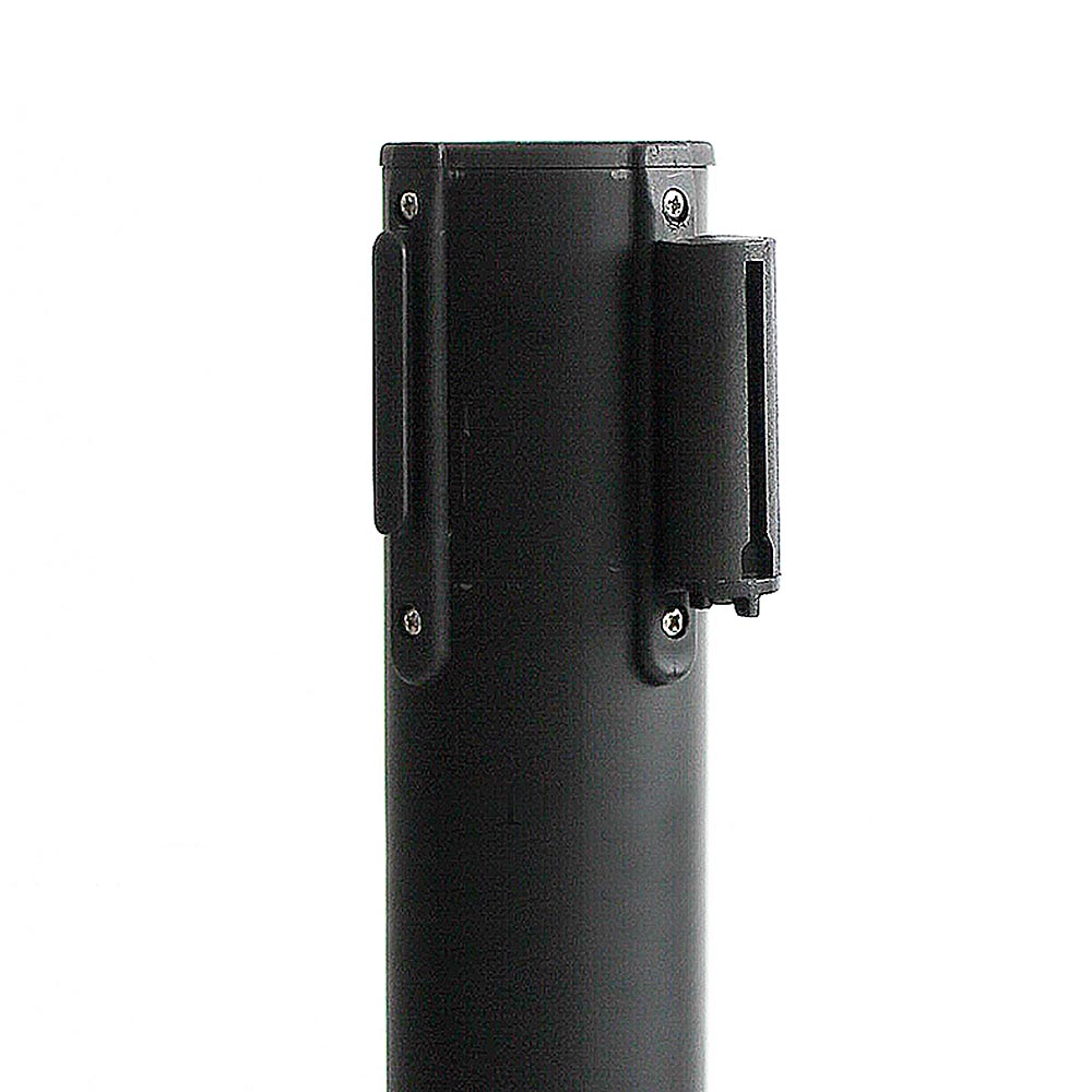 Absperrpfosten, 1 Stück, Metall, 3 m Klebeband