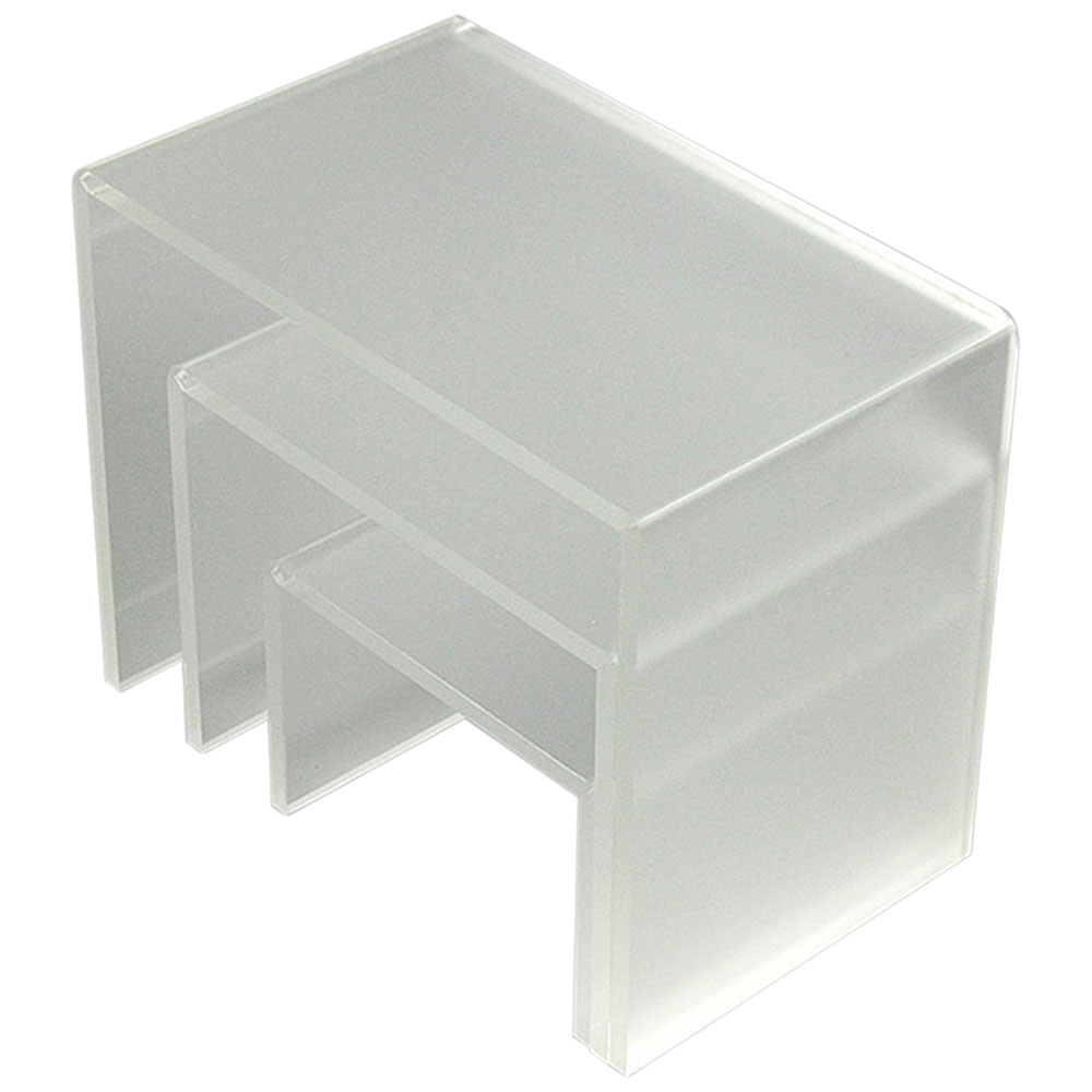 Ausstellungsregale, Nesting Shelves, 3 Stück.