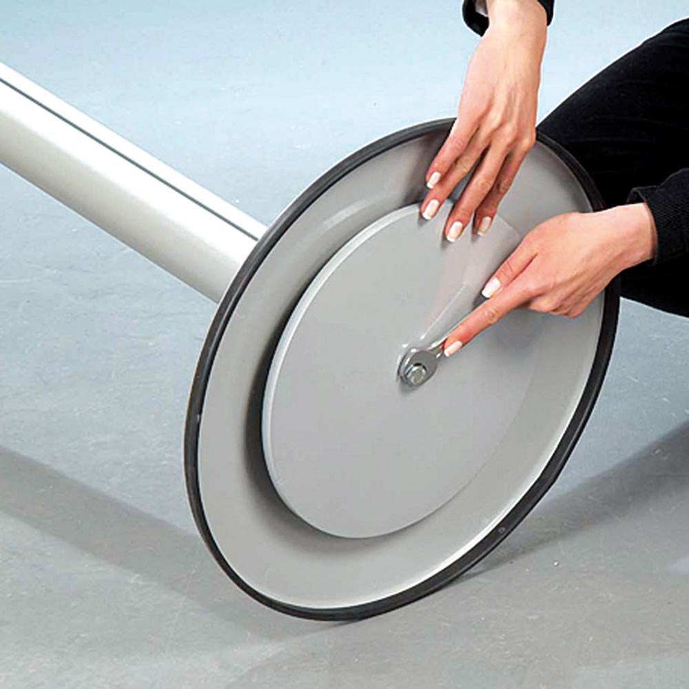 Infoständer mit Prospekthalter Multistand, Doppeltseitig, 8 X 25 mm Rahmen