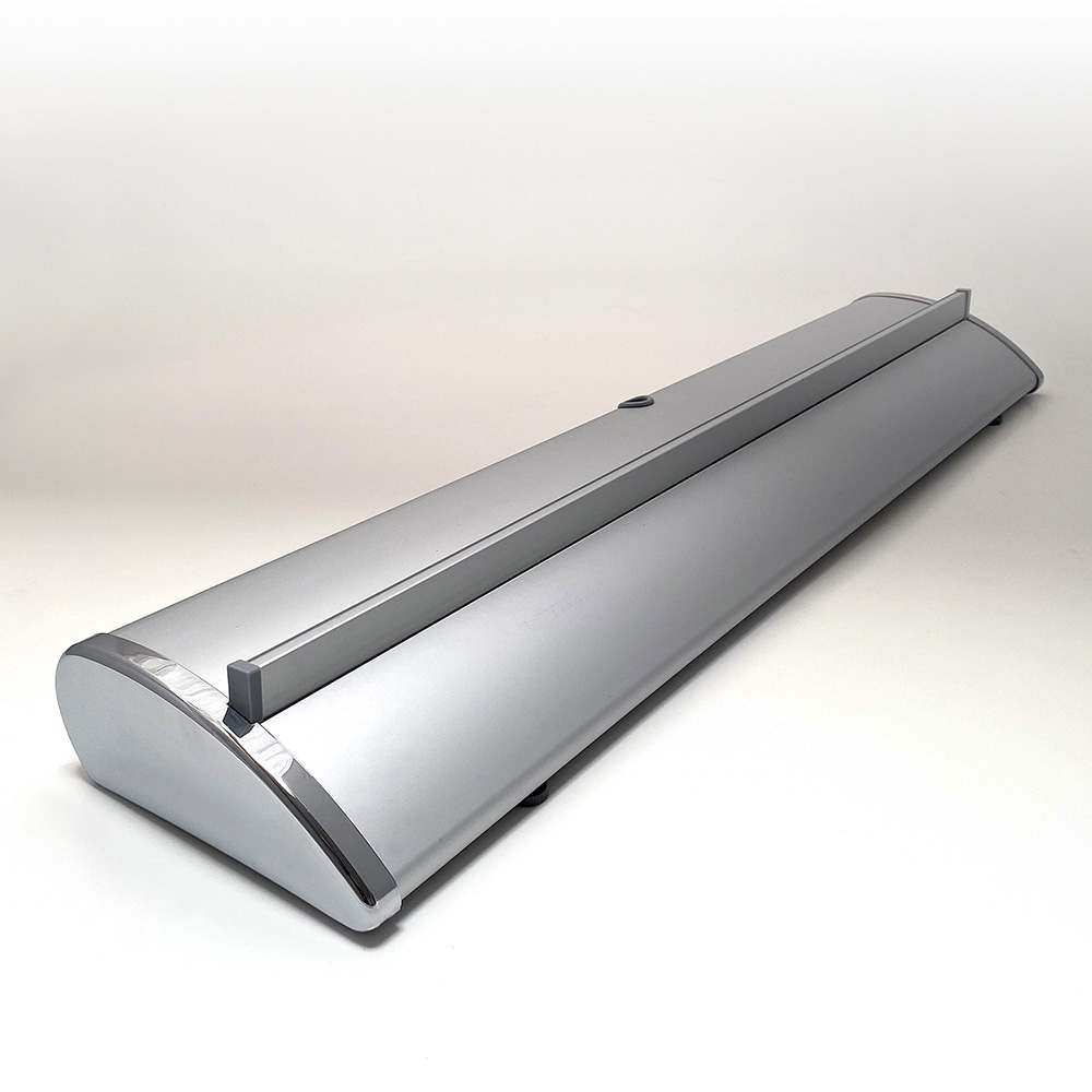 Roll-Up Basic, Premium, Einseitig, Silber