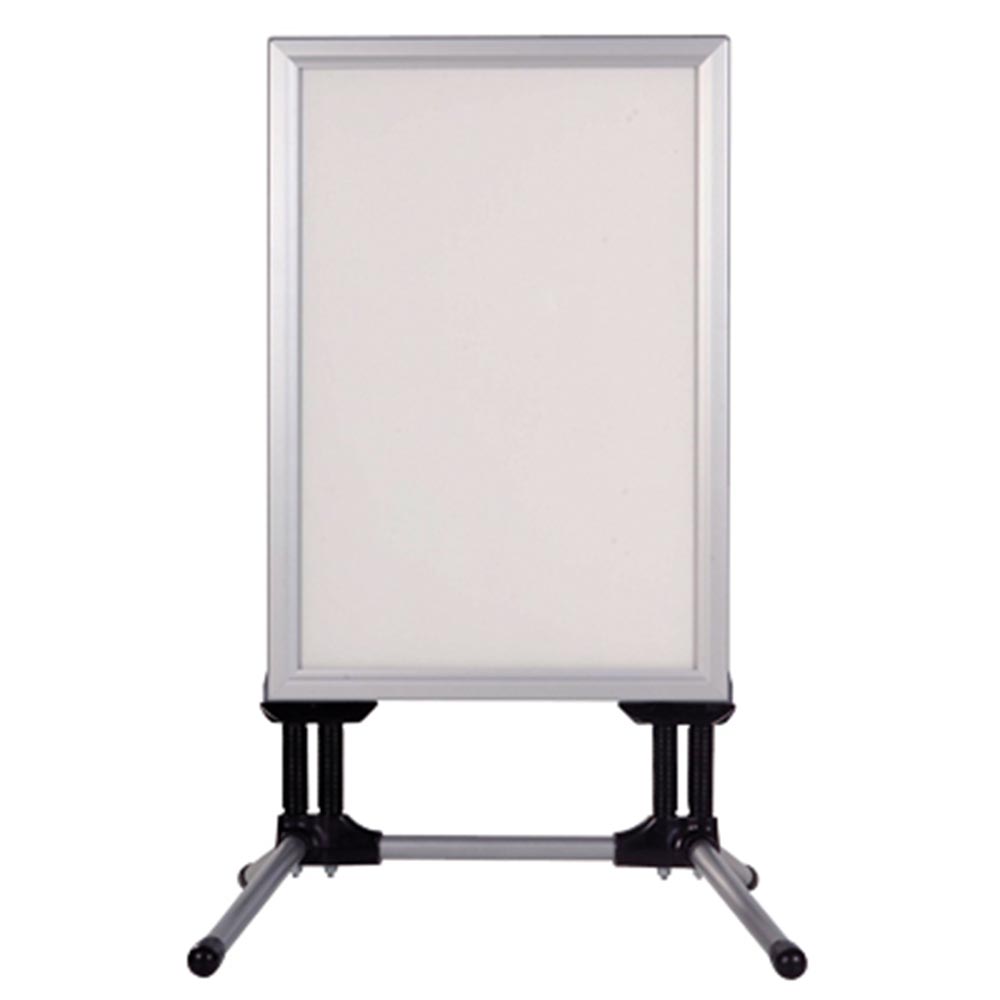 Kundenstopper, Wind-Line Budget, 40 mm, Silber