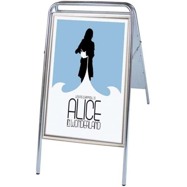 Kundenstopper, Expo Sign, 22 mm, Silber