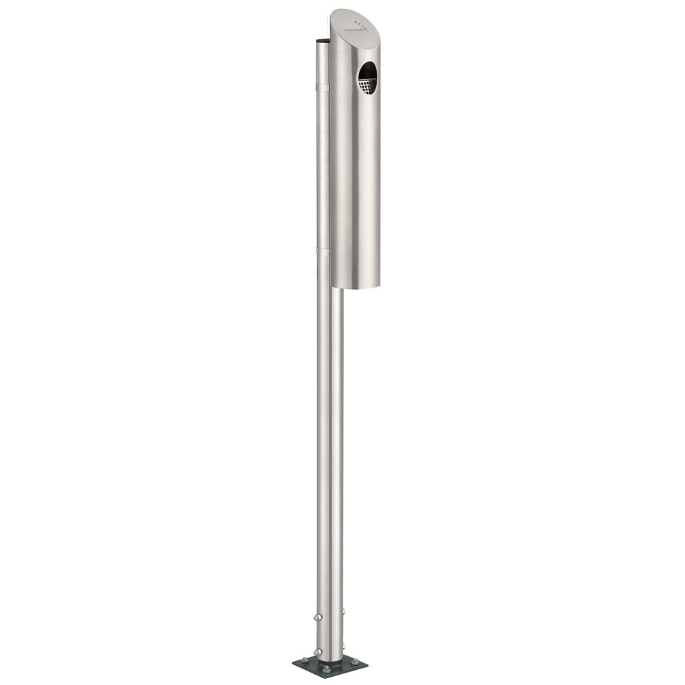 Stange für Aschenbecher, Ø 5 cm, Grau
