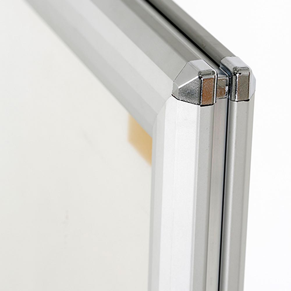 Kundenstopper, Wind-Line Basic, Silber