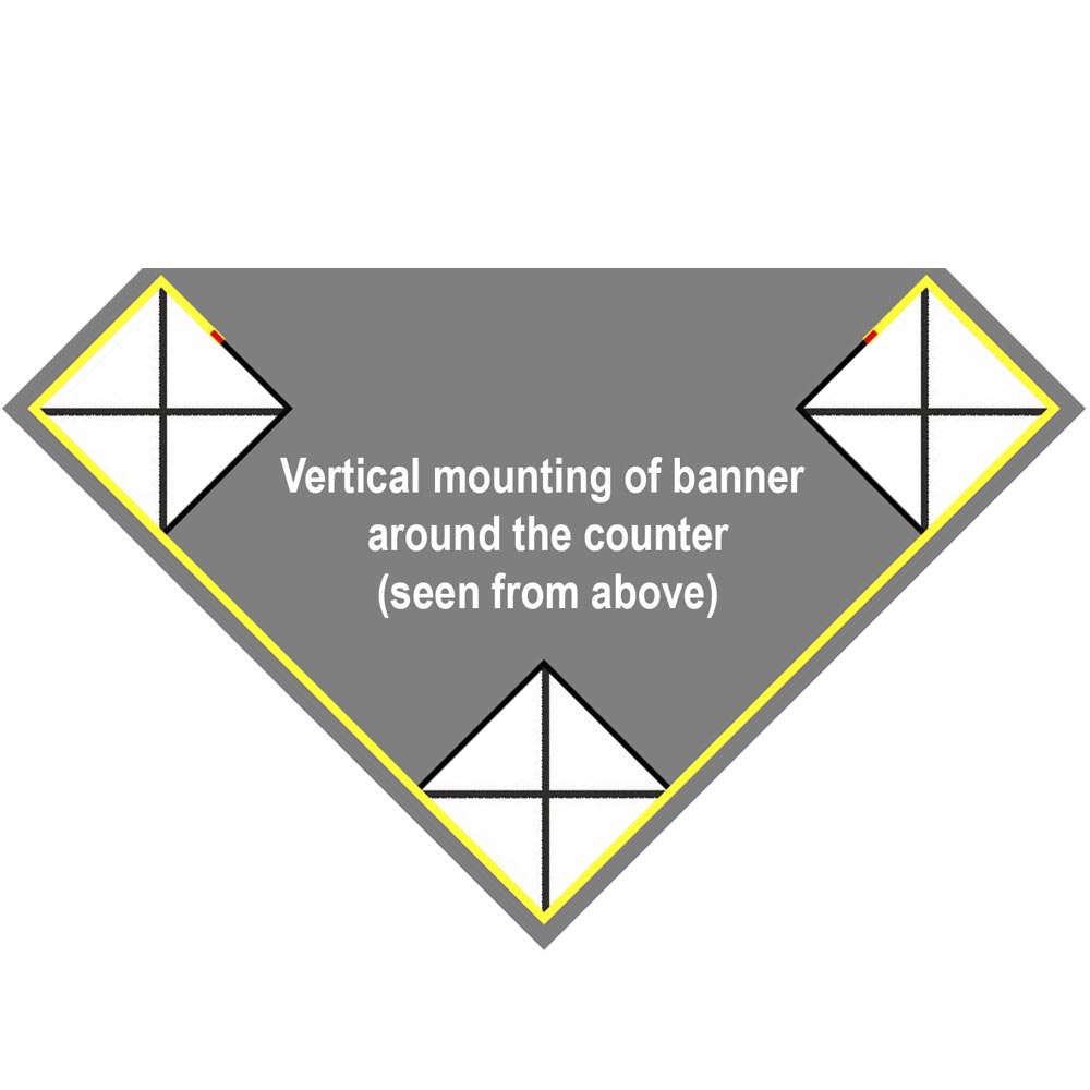 Crown Truss Counter Triangle