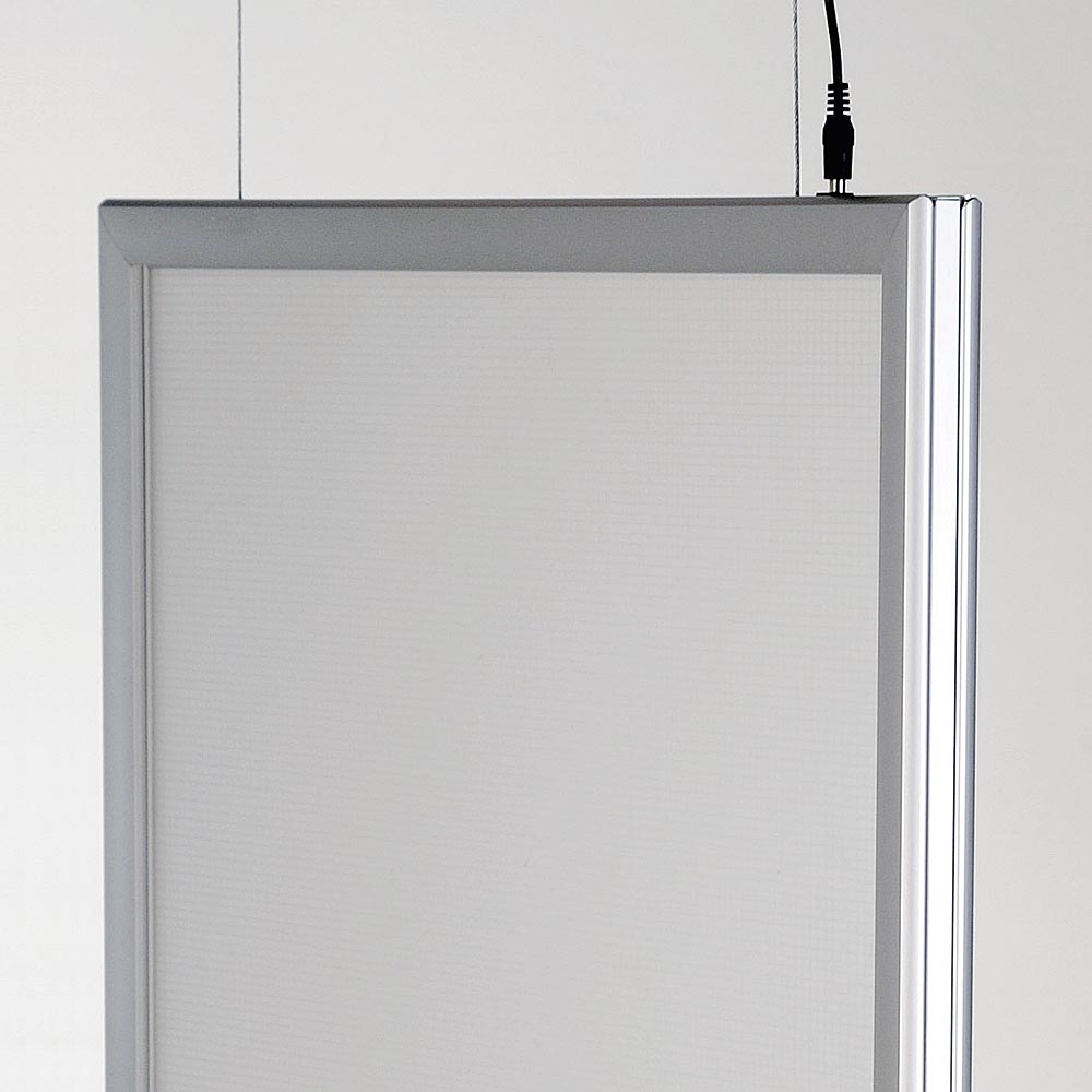 Led-Rahmen, Doppeltseitig, Horizontal