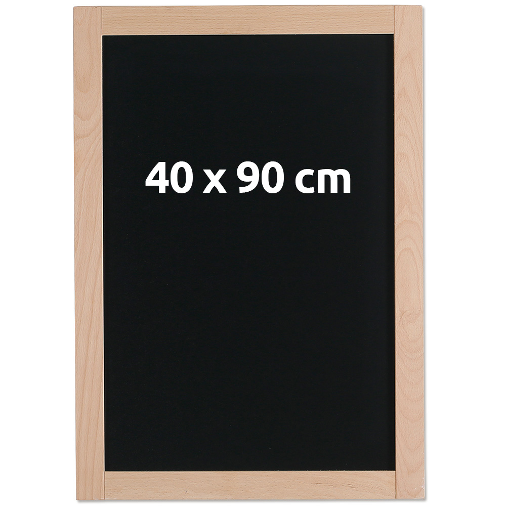 Kreidetafel für Die Wand, Schwarz, 38 mm Holzrahmen