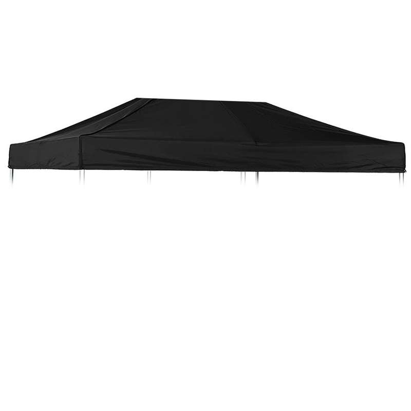 Spitze, Event Tent Lux, Wasserdichtes Polyester, Schwarz