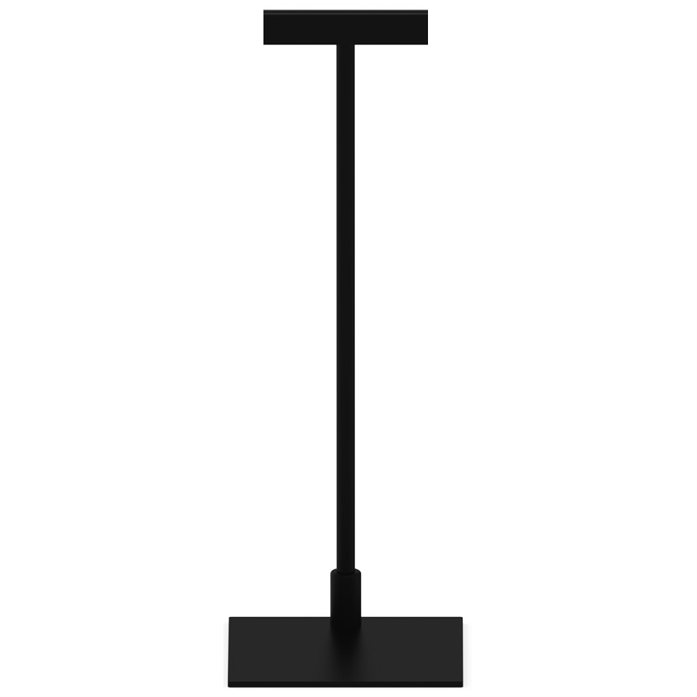 Infoständer für Tisch, Design Stand, Acrylhalter, Schwarz